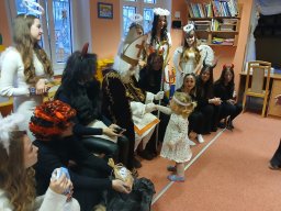 Mikuláš, čertíci a andílci v Kopretince