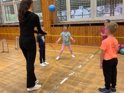 Sportovní dopoledne v ŽŠ Náměstí